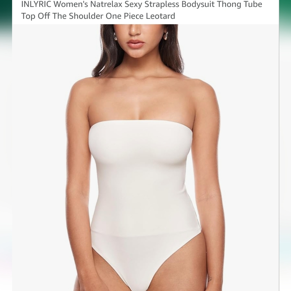 New womens tube top strapless bodysuits tops